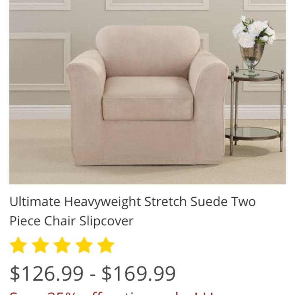 Sure Fit Chair Slip Cover
